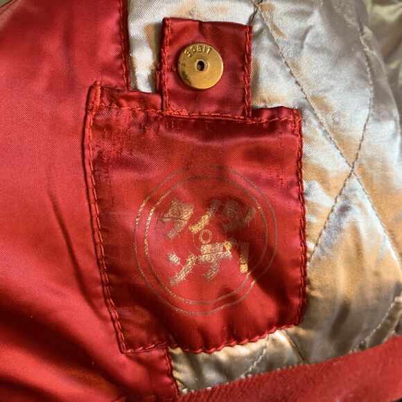 SABIT NYC Extra Authentic Sleeve Varsity XL Jacket Super Rare - Picture 7 of 8